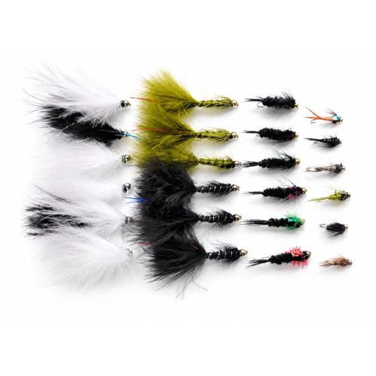 24 Mixed Lure & Nymph