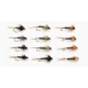 12 Crunchers, Black, Olive & Orange