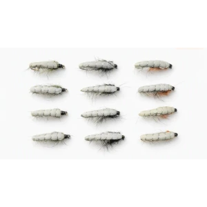 12 Czech Nymph, Black Olive & Brown