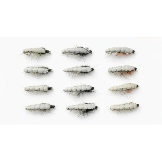 12 Czech Nymph, Black Olive & Brown