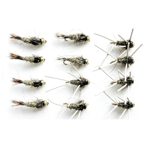 12 Goldhead Hares Ear - Legged and Standard