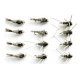 12 Goldhead Hares Ear - Legged and Standard
