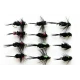 12 Goldhead Montana Red/Green  - Shortshank