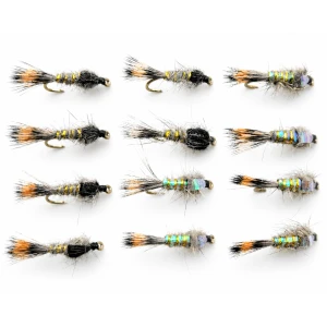 12 Hares Ear Nymph, Flash & Standard