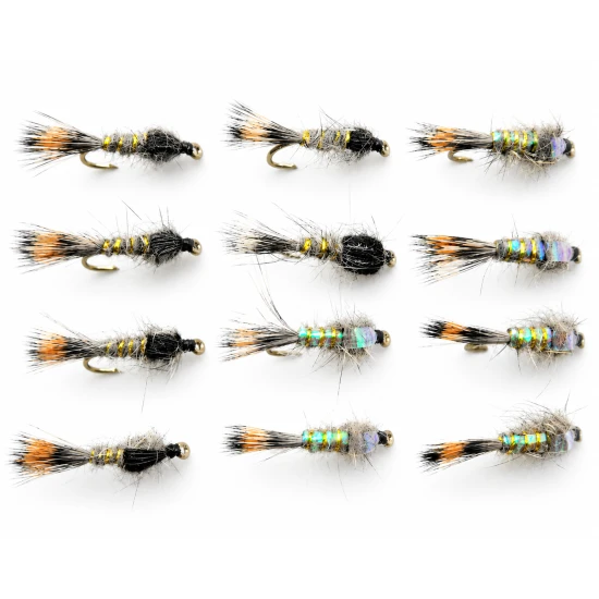 12 Hares Ear Nymph, Flash & Standard