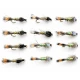 12 Hares Ear Nymph, Flash & Standard