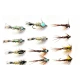 12 Mixed Pheasant Tail and Mixed Hares Ear