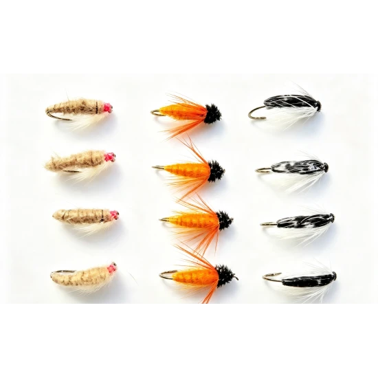 12 Nymph, Aylotts,Corixa & Killer Bug