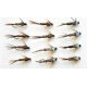 12 Pheasant Tail Nymph, Flash & Standard