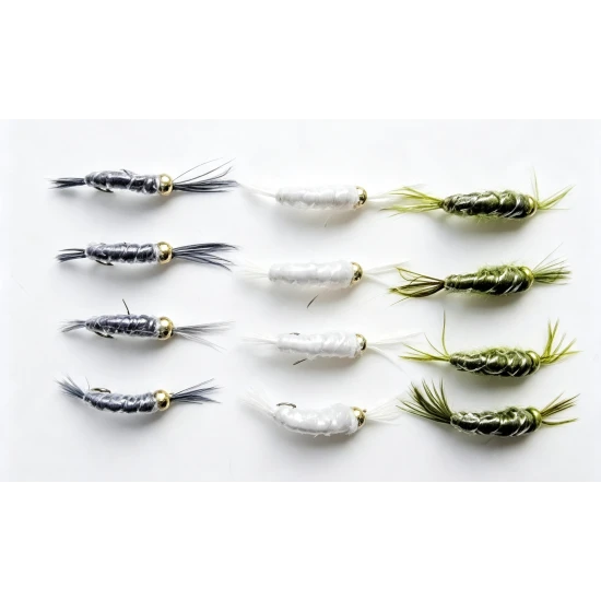 12 Scud, Grey, White & Olive