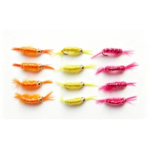 12 Scud, Pink, Yellow & Orange