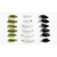 18 Chompers in Olive Black and White