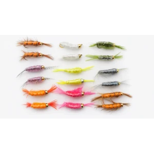 18 Goldhead Shrimp and Scud Trout Flies