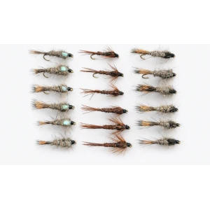 18 Hares Ear & Flash and Standard Pheasant Tail Nymph