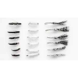18 Nymph Flies, Corixa, Caenis and Chomper