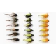 18 Nymph Flies, Hatching,Caddis and Amber