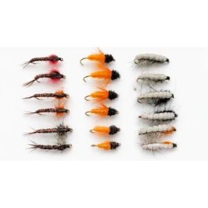 18 Nymph Flies,Czech,Coves,Aylotts