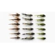 18 Nymphs, Hares Ear, Olives & PTN