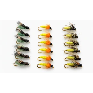 18 Popular Nymph, Caddis, La Fontaine, Amber