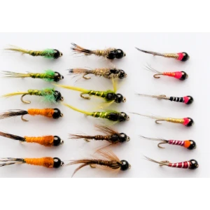 18 Tungsten Bead Nymph inc Perdigon