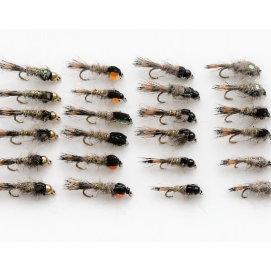 24 Hares Ear Nymph - Hothead, Tungsten, GH, Unweighted