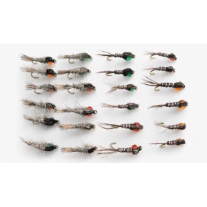 24 Hothead Hares Ear/Pheasant tail