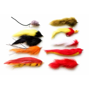 10 Mixed Pike Flies