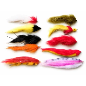 10 Mixed Pike Flies