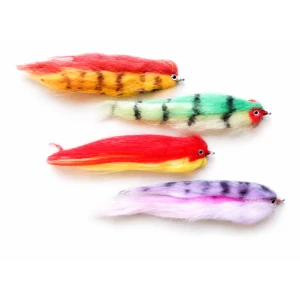 4 Pike Flies, Fry Imitation