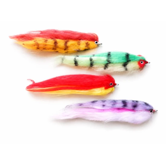 4 Pike Flies, Fry Imitation