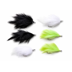 6 Fatso Pike/Bass Flies