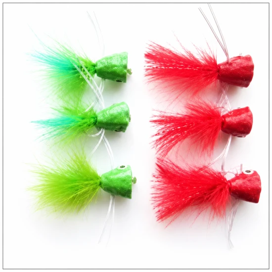 6 Poppers, Green and Red