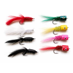 8 Pike Flies - Bangers and Gurglers