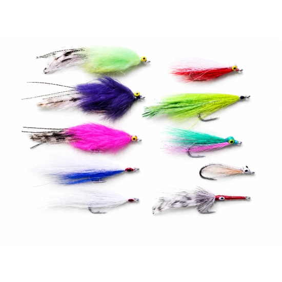 Bumper Pack 10 Mixed Bass Flies