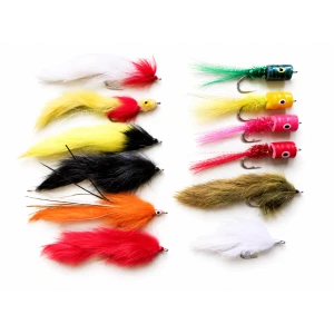 Bumper Pack 12 Mixed Pike Flies