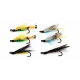 6 Salmon Doubles - Green Highlander, Blue Charm and Monkey