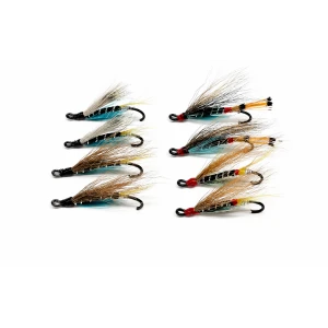 8 Salmon Singles - Blue Charm, Hairy Mary, Executioner, Black Doctor