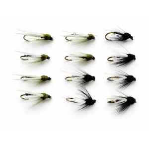 12 Black and Olive Emergers