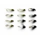 12 Black and Olive Emergers