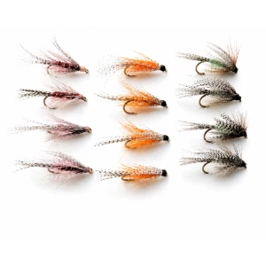 12 Dabblers - Orange, Claret & Green