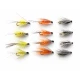 12 Dabblers - Sooty, Orange, Golden