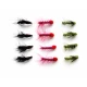 12 Snatchers - Claret, Olive & Black/Red