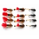 12 Wet Flies - Ke he, Red tag & Black Pennell