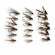 18 Wet Flies - March Brown, Hares Ear and Greenwell