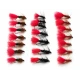 18 Wet Flies - Soldier Palmer, Red Tag, Zulu