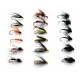 18 Wet Flies- Spider Patterns inc Waterhen, Yellow and Dove & More
