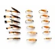 18 Wets - Grouse & Orange, Toms Choice, Grenadier
