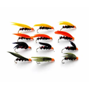 20 Cormorant Wets Orange, Olive, Black, Yellow
