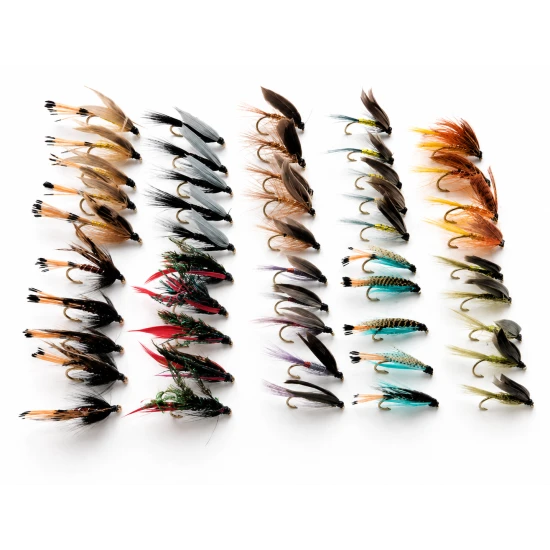 50 Wet Flies -  PERFECT LOCH SET!