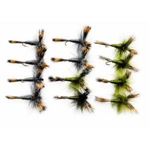 12 Grey and Olive Wulff